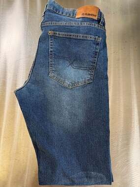 Element Made to Endure Slim Fit Blue Denim Jeans Size 33